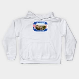 California, Stockton City, USA Kids Hoodie